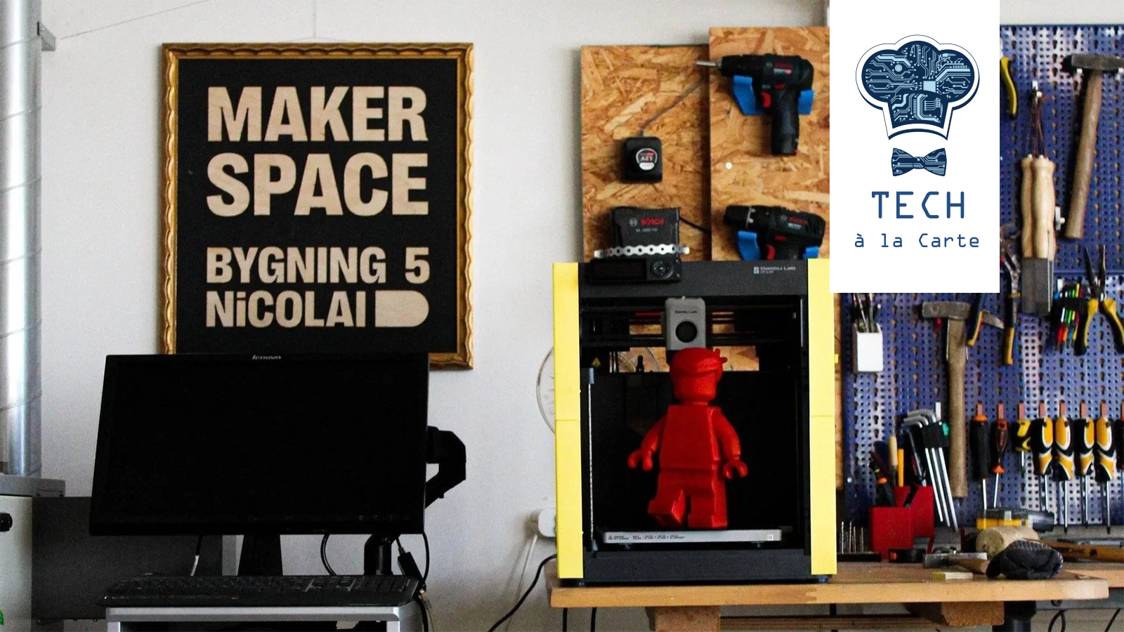 Inspirationsbesøg hos Bygning 5s Makerspace